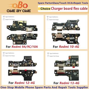 Redmi 8 8A 9A 9T 10 10C 12 12C 13C 14C 4G 5G 충전기 포트 커넥터 플렉스 케이블 수리 부품 (1PC) 용 USB 충전 도크 보드