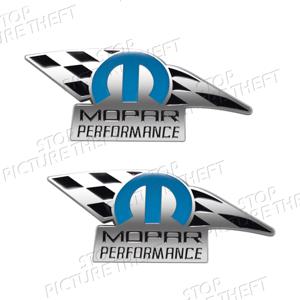 Mopar 성능 로고 3D 금속 배지 데칼 자동차 바디 후면 트렁크 엠블럼 스티커 장식 닷지 1500 Ram 충전기 크라이슬러