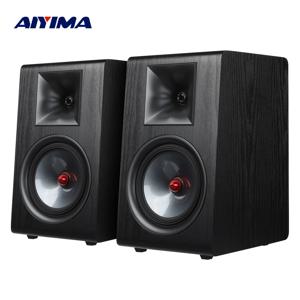 AIYIMA 업그레이드 P600 6.5인치 패시브 스피커 우드 카본 파이버 우퍼 실크 북쉘프 스피커 (하이파이 A80 앰프용)