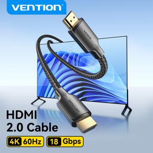 벤티언 HDMI 케이블 4K/60Hz 노트북 PS5 샤오미 TV 박스용 고속 인증 4K@60Hz 케이블 18Gbps 돌비 비전 HDMI 2.0 케이블