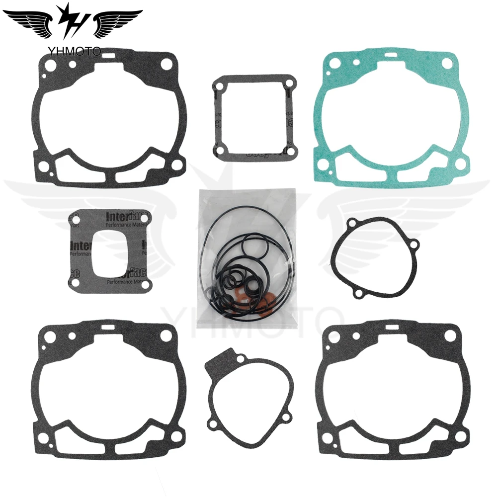 가스가스 EC250 EC300 MC250, KTM 250 300 XC-W SX XC, 허스크바나 TC250 TE250 TE250i TE300 TE300i 용 완벽한 가스켓 세트