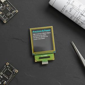 투명 1.5인치 PMOLED 디스플레이 128x64 65K 컬러 SPI 인터페이스 DIY 웨어러블 전자 프로젝트용