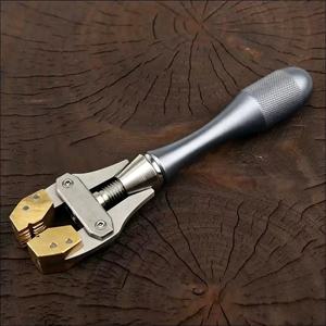1개 고품질 조절식 핸드형 바이스, 황동 헤드, 와이어 작업용, 수공예 DIY 공구 클램프