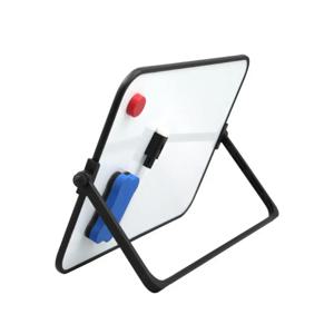 새로운 지울 수 있는 드라이 이레이즈 화이트보드 휴대용 양면 화이트보드 이젤 스탠드형 자석 화이트보드 메모 할 일 목록