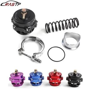 RASTP 하이 퀄리티 Tial 스타일 블로우 오프 밸브, V 밴드 플랜지, 로고 RS-BOV027 포함, CNC BOV 정품, 50mm