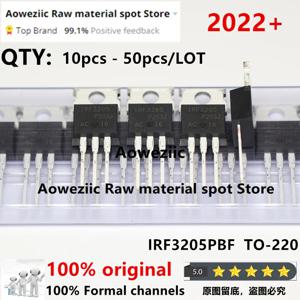 Aoweziic 2024+ 10pcs - 50pcs 100% 신규 수입 원본 IRF3205 IRF3205PBF TO-220 MOS FET 55V 110A 200W 핫 세일