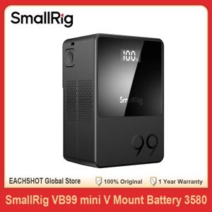 SMALLRIG VB99 V 마운트 배터리 99Wh 6800mAh OLED 스크린이 있는 파워뱅크 카메라 캠코더 모니터 비디오 조명 전화용