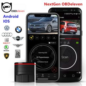 BMW/VAG 그룹용 오리지널 NEXTGEN OBDeleven IOS/안드로이드 지원 VW 폴로 골프 폭스바겐/아우디 A3 A4/시트/스코다/BMW