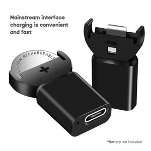 LIR2032 LIR1632 LIR2025 LIR2016 LIR2032H 코인 버튼 셀 배터리 고속 충전기 어댑터용 USB 타입 C 리튬 코인 셀 충전기