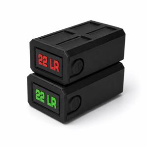 .22 LR 탄약 보관함, 휴대용 탄약 보관 상자, 서랍식으로 빠르게 접근 가능한 탄약통, 50발 수납 가능, 휴대용 탄약 주머니