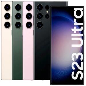 중고 삼성 갤럭시 S23 울트라 5G S918U, 6.8인치 AMOLED 디스플레이, 8GB RAM + 256GB/512GB 저장 공간, NFC 지원, 정품, 잠금 해제된 스마트폰, S펜 포함