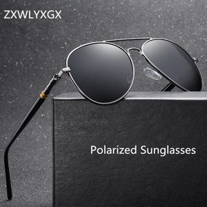 선글라스 남자 편광 된 패션 클래식 파일럿 태양 안경 낚시 운전 고글 여성을위한 음영 Oculos