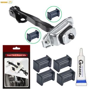 닛산 패스 파인더 Tiida X-Trail 참고 Assy Limiter Arm Jam 힌지 댐핑 4pcs 자동차 도어 체크 스트랩 스토퍼 수리 키트 확인