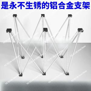 항공 섀시, 접이식 및 두꺼운 높이 조절이 가능한 문어형 육각 삼각대, 개인실 디스크 플레이어