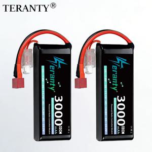 테란티 2S 3000mAh 리포 배터리 7.4V 60C 7.6V 80C T/XT60 플러그 포함 RC 자동차 트럭 드론 비행기 FPV RC 취미 모델 배터리