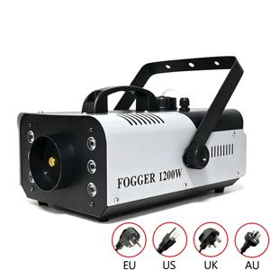 1200W RGB 6LED/9LED 무선 리모컨 연기 발생기, DMX512 지원, 웨딩, 크리스마스 파티, 무대 분위기 연출 장비
