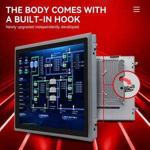 MEETNENG 공장 15인치 산업용 터치 패널 PC IP65 방수 I5 6300U 8+128G Win11 터치 가능한 컴퓨터 내장형 터치 스크린