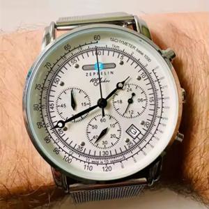 Reloj Hombre Zeppelin 남성용 시계 자동 날짜 쿼츠 시계 레트로 비즈니스 기념 패션 비즈니스 캐주얼 손목시계
