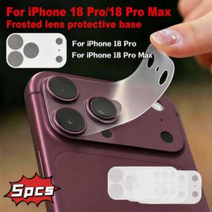 아이폰 18 Pro Max, 18 Pro DUO, 17 Air용 무광 렌즈 보호 필름, 1~6개입, 투명 섬유 소재, 렌즈 프레임 보호 필름