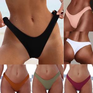 블랙 탕가 핫세일 여성 섹시 하의 수영복 2026 비키니 수영복 치키 thong V 스윔 트렁크 브라질리언 수영복 수영 반바지
