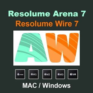 Resolume Arena 7.27.1 버전, Windows/Mac 운영체제 지원, RT Stage 데이터 패킷, 정품 인증 코드, 온라인 활성화, 평생 라이선스 제공