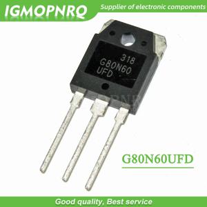 5PCS G80N60 G80N60UFD SGH80N60UFD 80A 600V TO-3P IGBT 전계 효과 삼극관 G40N60UFD SGH40N60UFD G40N60