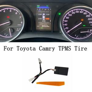 TPMS 타이어 디지털 LCD 디스플레이 Toyota Camry 용 자동 보안 알람 타이어 압력 모니터 2018 2019 2020 2021 2022 2023