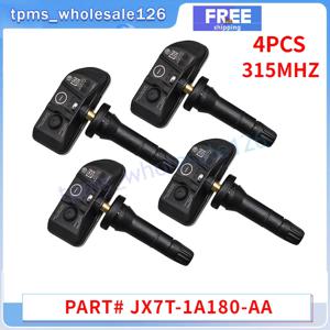 TPMS 타이어 압력 모니터 센서 JX7T-1A180-AA, 2020 포드 이스케이프 익스플로러 링컨 에비에이터 해적 JX7Z-1A189-C, 315MHZ, 4 개