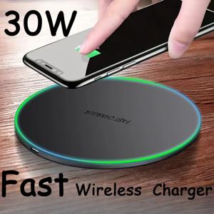 아이폰17 16 15 14 13 12 X XR XS Max 8, 삼성 S24 S23 S22 S10 S20 노트10 20, 샤오미 화웨이 폰용 30W 무선 충전기