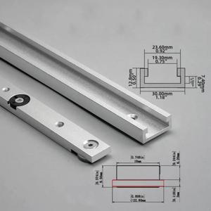 T 슬롯 마이터 바 슬라이더 키트, 알루미늄 합금 T자형 레일 사선 조인트 슬라이더(바퀴 포함) - 무타공 T자형 바 가이드