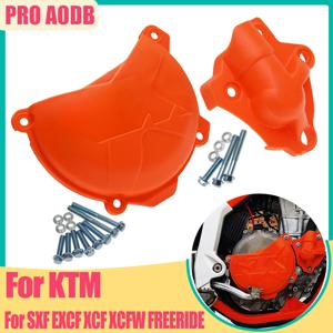 KTM 모토 250 350 더트 바이크 엔진 클러치 가드 워터 펌프 커버 SXF EXCF SIX DAYS XCF XCFW SXF 프리라이드 2011 2012-2016