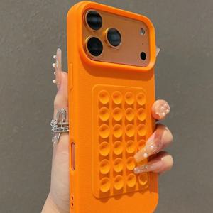 럭셔리 3D 흡착식 스탠드 리치 패턴 폰 케이스 아이폰 17 16 15 14 13 12 11 프로 맥스 X XS XR 16E 에어 충격 방지 커버