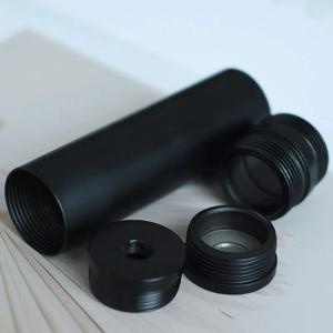 1PCS 직선 금속 도관 32mm 검정색 철 합금 호스 튜브 M30x1.5 CNC 기계용 커넥터 LED 작업 조명 케이블 보호
