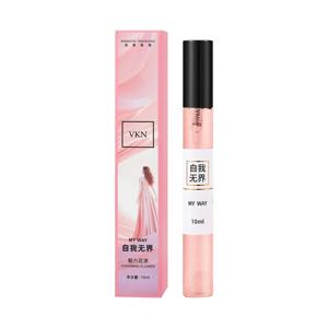10ml VKN 마이웨이 여성용 미니 튜브 향수 휴대용 포켓 여행용 EDT 오래 지속되는 매혹적인 플로럴 향 데일리 선물