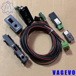 5G0 035 222 E 5Q0 035 726 E 카플레이 스위치 USB AUX-IN 인터페이스 MEDIA-IN 멀티미디어 인터페이스 VW 골프 7 파사트 B8용