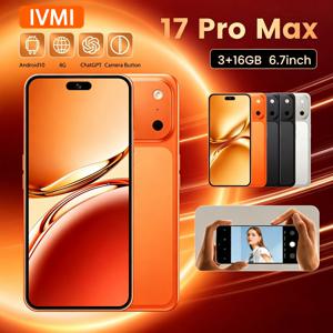 IVMI 글로벌 비전 17 프로 맥스 6.7인치 스마트폰 3GB+16GB 5MP+13MP 블루투스 Wi-Fi 구글 페이스 ID 4G 네트워크 휴대폰