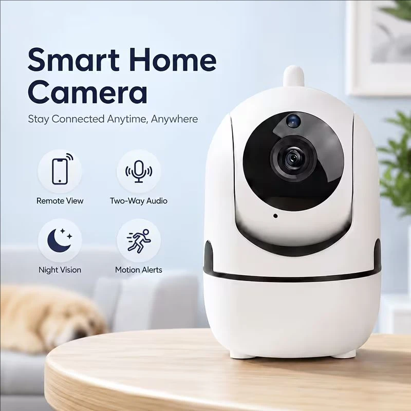 WiFi IP 카메라: 스마트 홈 자동 추적, 1080P, 풀 나이트 비전, 무선 CCTV 베이비 시큐리티