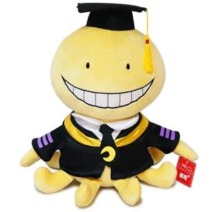 귀여운 문어 인형 Korosensei Koro Sensei 교사 봉제 인형 장난감 만화 동물 인형 대학원생 어린이 암살 교실