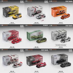 엑스카토이즈 x 팝 레이스 1:64 RWB 997 랜서 EVO IV 랠리 RX7 FC3S 아메미야 레드 팬데믹 GR 야리스 RX-8 다이캐스트 모델카