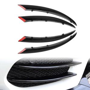 메르세데스-벤츠 W205 C 클래스 2014-2018 스포츠 C180 C200 C250 C260 C300용 프론트 범퍼 에어벤트 트림 안개등 흡입구 커버 카나드
