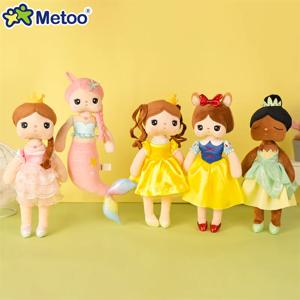 Metoo 안젤라 플러시 인형, 인어 동화 눈 공주, 카와이 만화 부드러운 인형 장난감 어린이 및 아기 선물을 사용자 정의