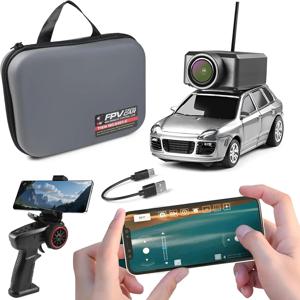 WLtoys 1:64 RC 자동차 720P FPV 카메라 탑재 120 °   광각 미니 RC 레이싱카 2.4G WiFi 앱 제어 RC 오프로드 미니카