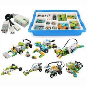 WeDo 2.0 코어 세트 로봇공학 STEAM 박스형 키트 45300 We-Do 빌딩 블록과 호환 DIY 교육용 장난감 크리스마스 선물