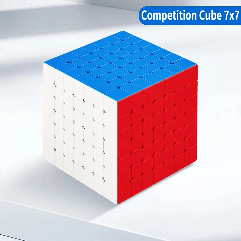 SENGSO 스피드 큐브 4x4 5x5 6x6 7x7 8x8 스티커리스 큐브 | 부드러운 회전 전문 경쟁 고차원 큐브 교육 장난감
