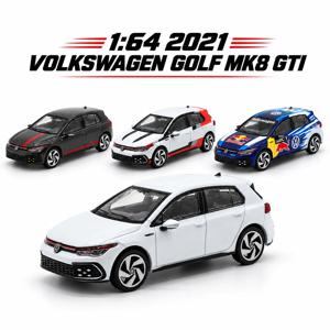 소닉 기어 1/64 폭스바겐 골프 GTI MK8 SUV 스포츠카 다이캐스트 자동차 미니어처 프리휠 컬렉션 어린이 남자아이 선물