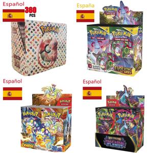 360개 포켓몬 카드 영어 프랑스어 스페인어 EQUILIBRE PARFAIT VIOLE 151 MEGA EVOLUTION 에볼루션 부스터 박스 수집품
