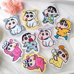 크레용신짱 시리즈 핸드 타올 창의력 애니메이션 주변기기 귀여운 물 흡수 손수건 카와이 가정용품 커플 선물
