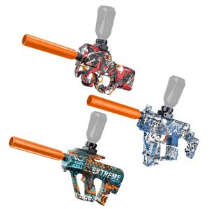 P90 AUG 전동 블래스터 건 장난감 야외용 충전식 자동 발사 젤 볼 총알 권총 게임 인터랙티브 장난감 성인용