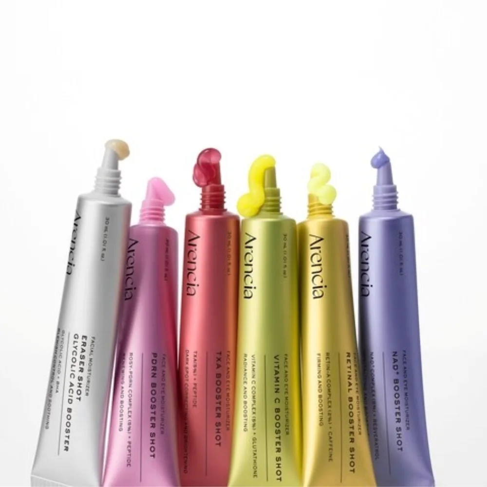 30ml 아렌시아 레티날 부스터 샷 에센스, 오래 지속되는 보습, 영양 공급, 탄력 강화, 미백 및 활력 부여 페이셜 크림