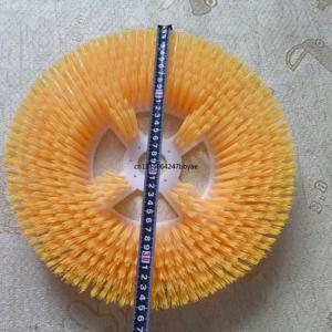 태양광 패널 청소 브러시 직경 350mm, 브러시 길이 55mm, 태양광 패널, 빌보드, 전기 디스크, 나일론, 유리벽용